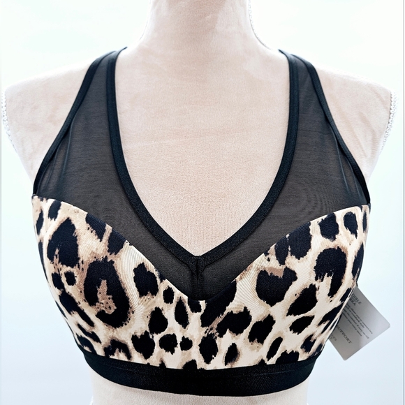 Incredible by Victoria's Secret Sports Bra Cheetah Print 34C - Picture 7 of 10